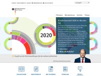 Desktop screenshot for bundesfinanzministerium.de