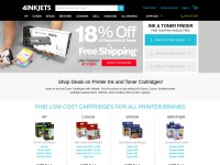 Desktop screenshot for 4inkjets.com