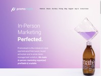 Desktop screenshot for promomash.com