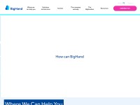 Desktop screenshot for bighand.com