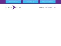 Desktop screenshot for strivescan.com