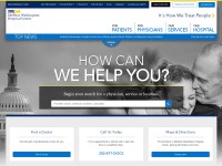Desktop screenshot for medstarwashington.org