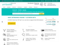 Desktop screenshot for antibodies-online.com