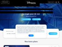 Desktop screenshot for disneylandparis.com