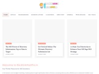 Desktop screenshot for backlinkhubpro.in