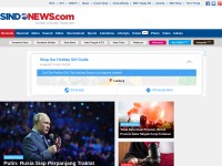 Desktop screenshot for sindonews.com
