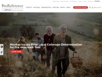 Desktop screenshot for bioreference.com