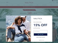 Desktop screenshot for nautica.com
