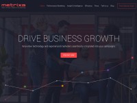 Desktop screenshot for metrixa.com