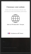 How ef.com looks like on a mobile device such as an iPhone.