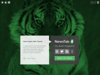 Desktop screenshot for newstab.com