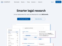 Desktop screenshot for casetext.com