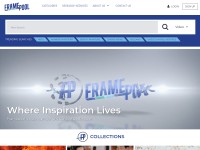 Desktop screenshot for framepool.com