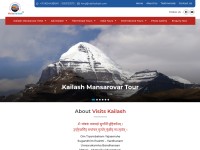 Desktop screenshot for visitskailash.com