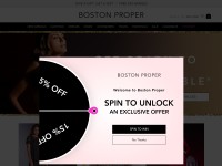 Desktop screenshot for bostonproper.com