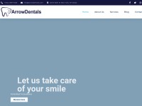 Desktop screenshot for arrowdentals.com