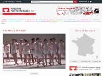 Desktop screenshot for theatre-contemporain.net