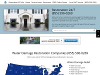 Desktop screenshot for restoration247.info