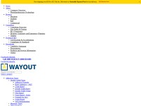 Desktop screenshot for wayout.com.au