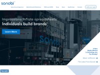 Desktop screenshot for sonobi.com
