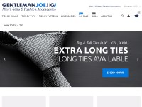 Desktop screenshot for gentlemanjoe.com