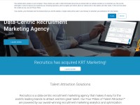 Desktop screenshot for recruitics.com