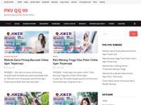 Desktop screenshot for pkvqq99.com