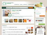 Desktop screenshot for espace-recettes.fr
