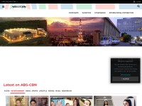 Desktop screenshot for abs-cbn.com