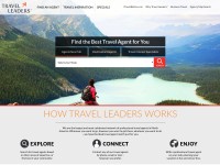 Desktop screenshot for travelleaders.com