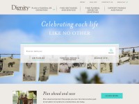 Desktop screenshot for dignitymemorial.com