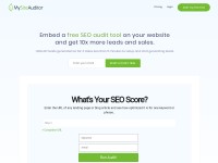 Desktop screenshot for mysiteauditor.com