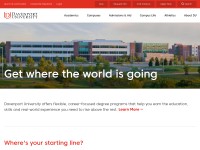 Desktop screenshot for davenport.edu