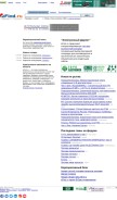 How efind.ru looks like on a mobile device such as an iPhone.
