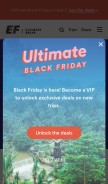How efultimatebreak.com looks like on a mobile device such as an iPhone.