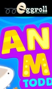 How eggrollgames.com looks like on a mobile device such as an iPhone.
