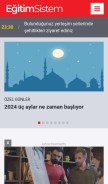How egitimsistem.com looks like on a mobile device such as an iPhone.