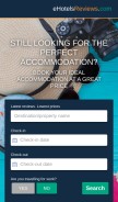 How ehotelsreviews.com looks like on a mobile device such as an iPhone.