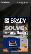 How ehstoday.com looks like on a mobile device such as an iPhone.