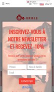 How ehuble.com looks like on a mobile device such as an iPhone.