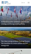 How eib.org looks like on a mobile device such as an iPhone.