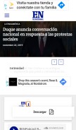 How el-nacional.com looks like on a mobile device such as an iPhone.