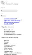 How elal.com looks like on a mobile device such as an iPhone.