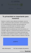 How elandroidelibre.com looks like on a mobile device such as an iPhone.
