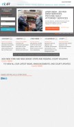 How elaw.com looks like on a mobile device such as an iPhone.