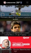 How elcanaldelfutbol.com looks like on a mobile device such as an iPhone.