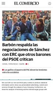 How elcomercio.es looks like on a mobile device such as an iPhone.