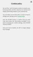 How elcorteingles.com looks like on a mobile device such as an iPhone.