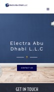 How electra.ae looks like on a mobile device such as an iPhone.