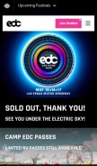 How electricdaisycarnival.com looks like on a mobile device such as an iPhone.